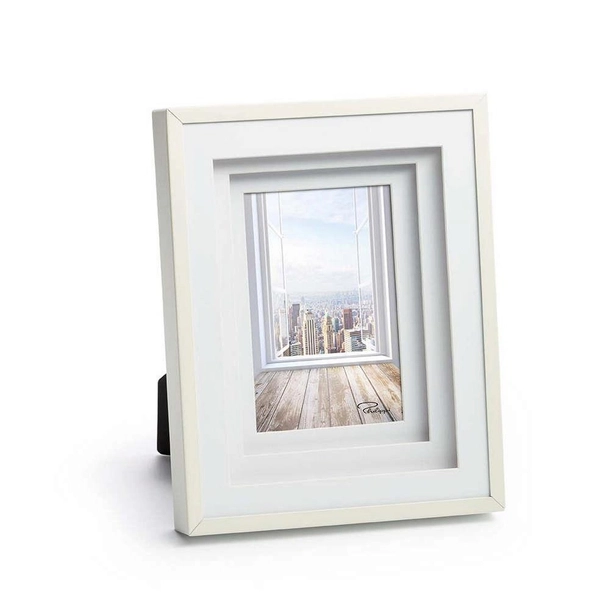 Philippi - Ramka na zdjęcie View 3D - biała, wysokość 15 cm