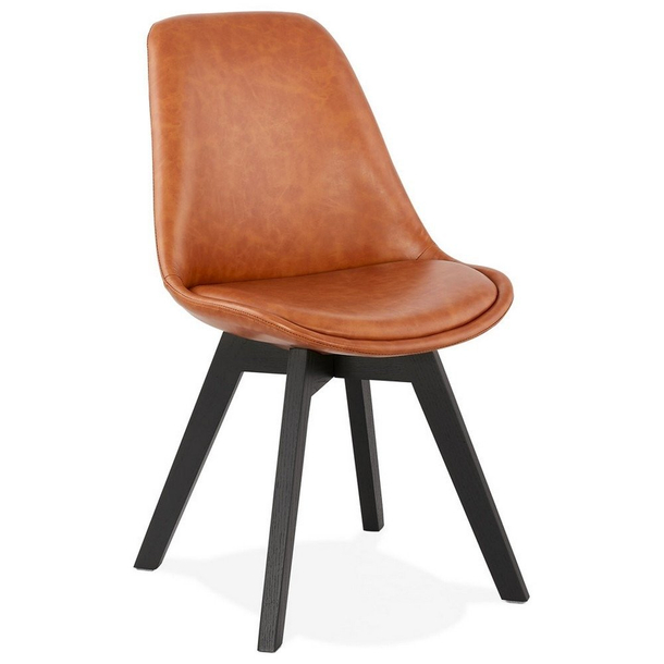Kokoon Design - Krzesło Manitoba, brązowe